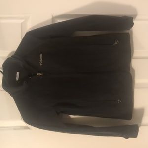 Columbia Boys fleece jacket, Black, size 10/12 medium